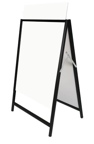 Corflute A-Board with two removeable signs 600x900mm and metal A frame