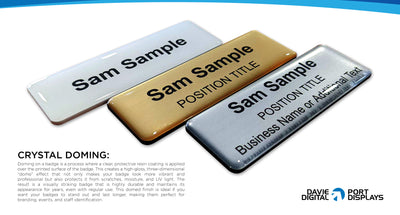 Large Name Badge