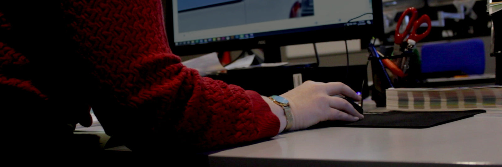 Graphic design for business logos, name badges and signage in our small Adelaide workshop