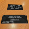 Botanic Plant Names and durable engraved labels