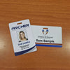 Photo ID Card with hole