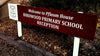 Free standing school sign 7 year vinyl with digital print on steel frame